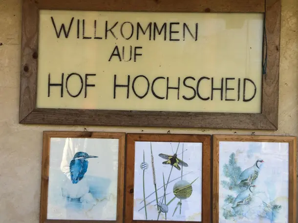 Hof Hochscheid biologische Landwirtschaft und Wanderhütte
